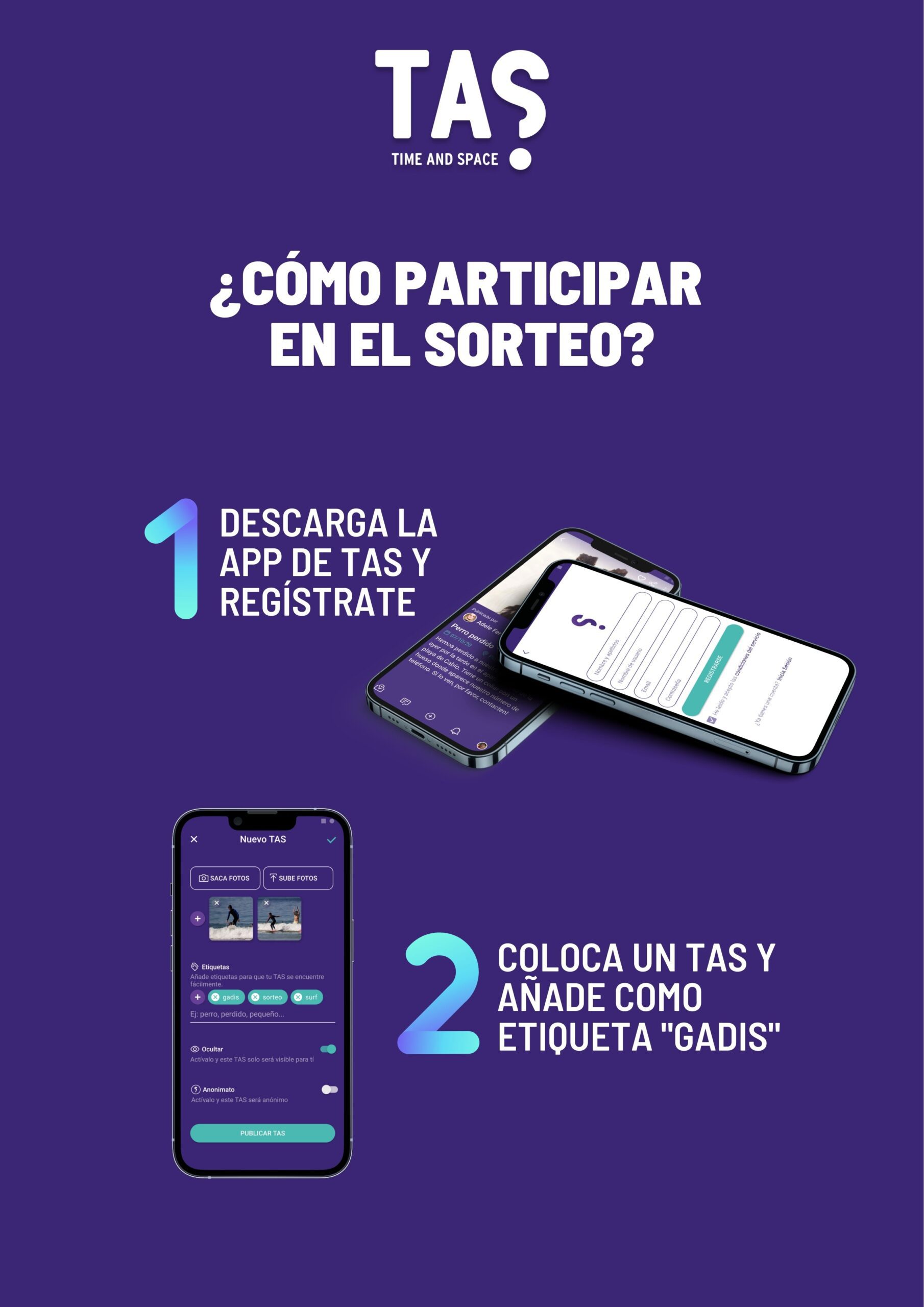 INFOGRAFÍA PARTICIPAR SORTEO